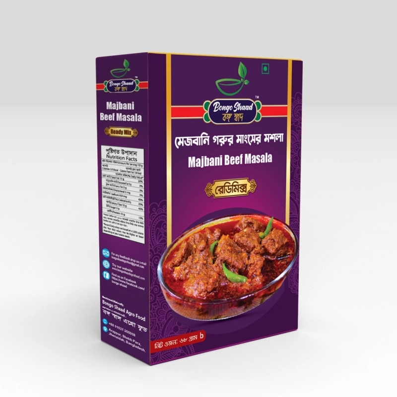 Bongo Shaad Majbani Beef Masala-68gm