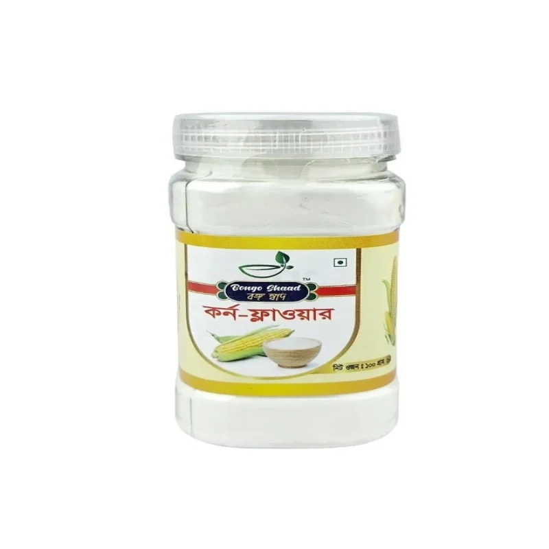 BONGO SHAAD CORN FLOUR 100 GM Plastic Jar