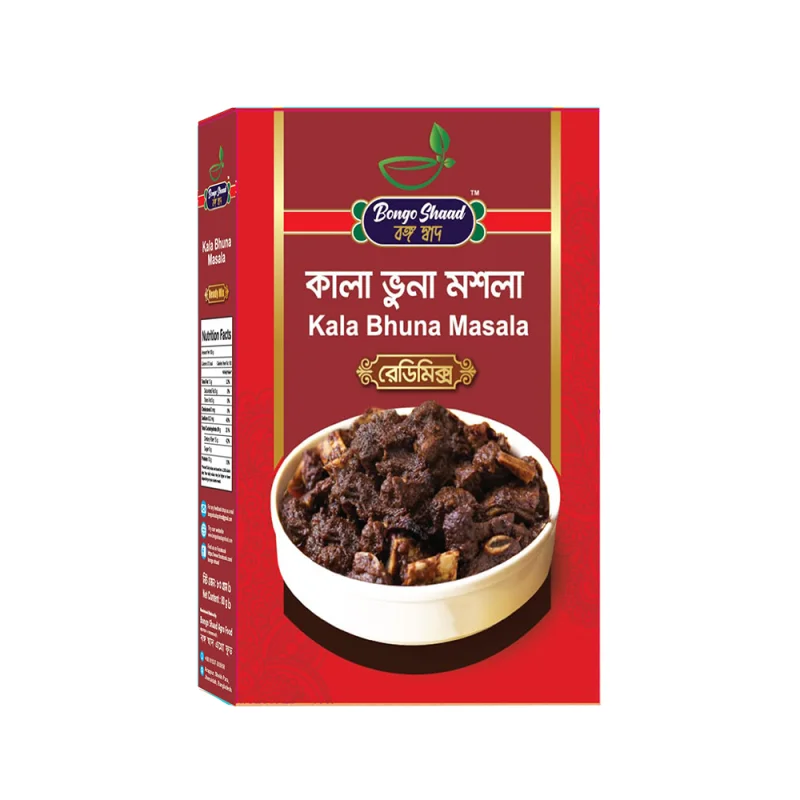 Bongo Shaad Kala Bhuna Masala-80gm