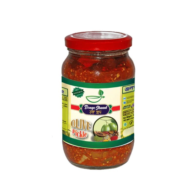 Bongo Shaad Olive Pickle-400gm