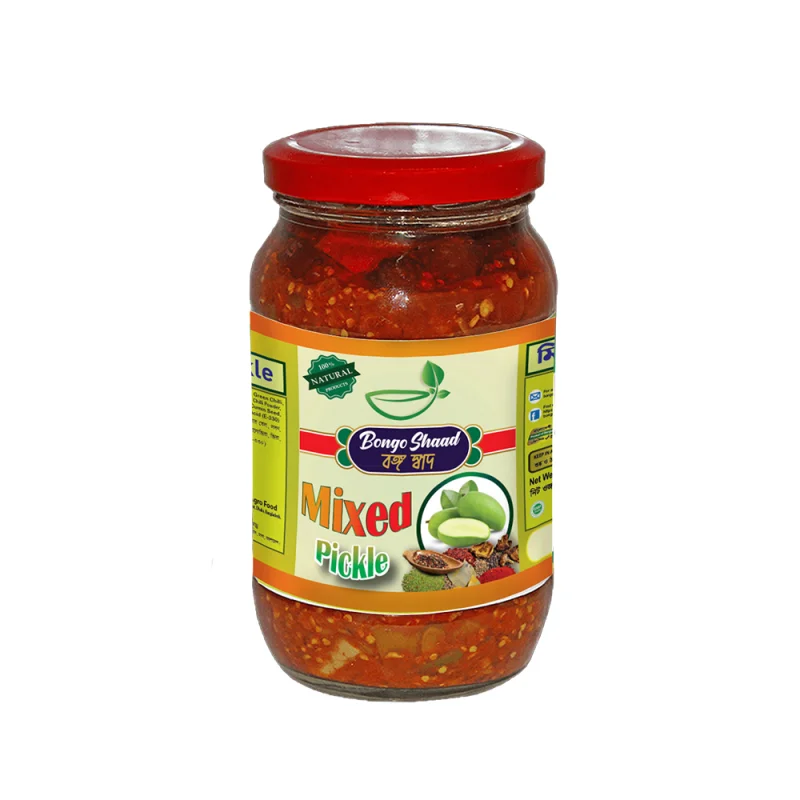 Bongo Shaad Mixed Pickle-400gm